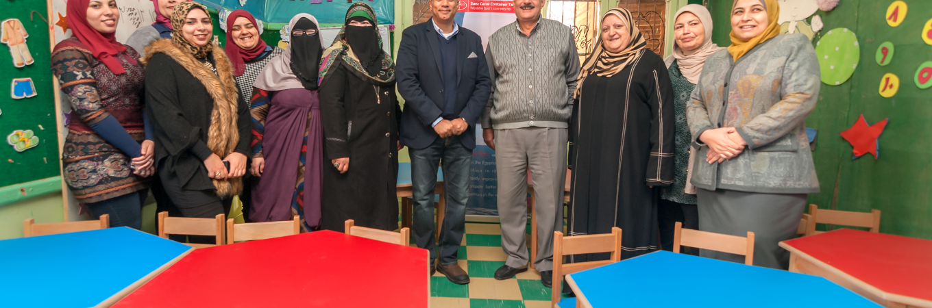 SCCT Furnishes 32 Kindergarten Classes in port Said